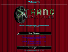 Tablet Screenshot of kutztownstrand.com